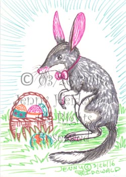 Easter Bilby by Jenny Heidewald